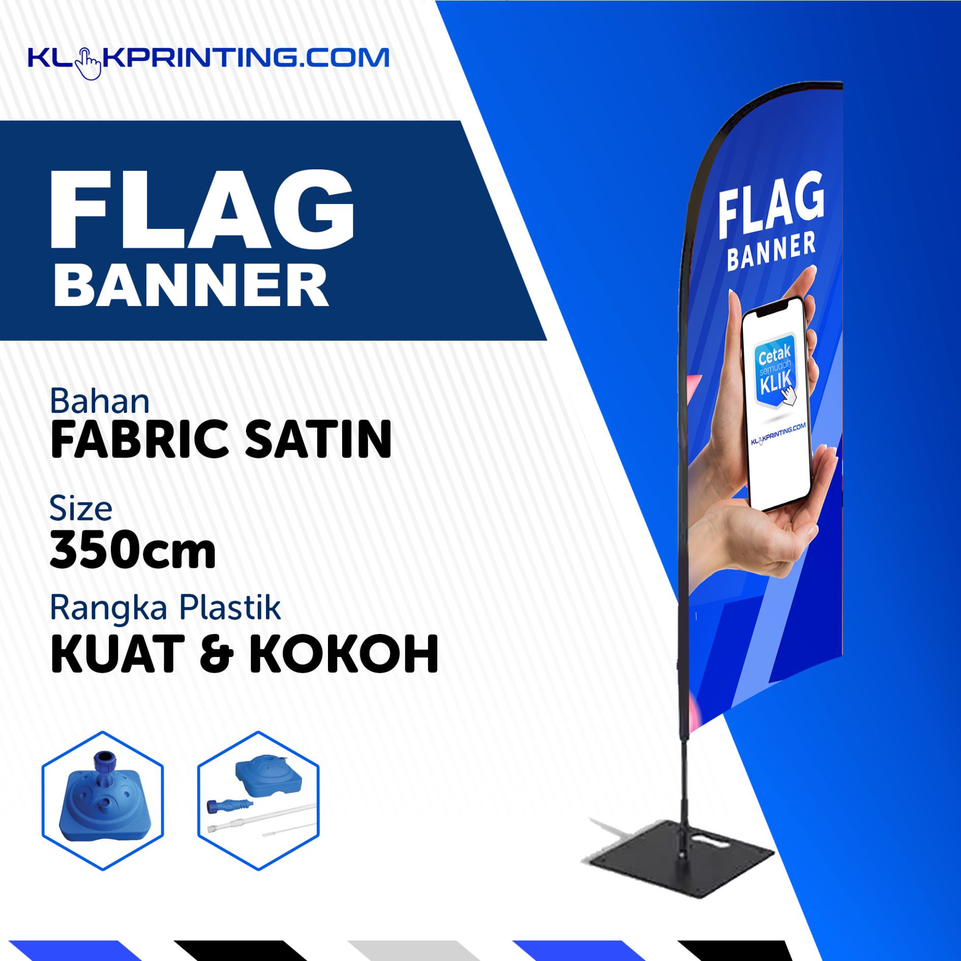 Flag Banner 3.4 meter - FOTO WEB 1
