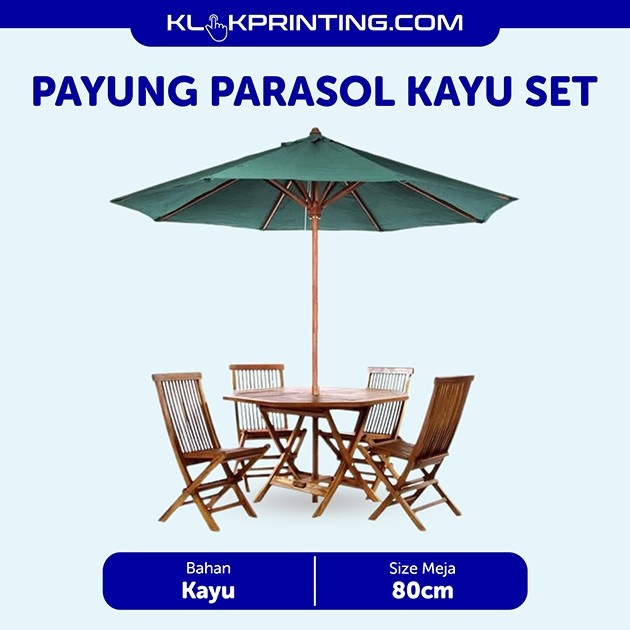 Payung Parasol Kayu Komplit Set - Sub Kategori Produk (1)