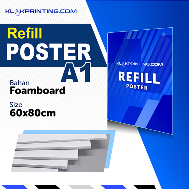 Refill Poster Foamboard 60x80cm A1 - Head Produk (1)