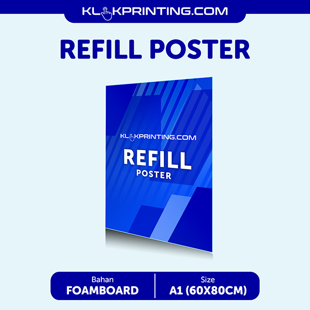 Refill Poster Foamboard 60x80cm A1 - Sub Kategori Produk (1)