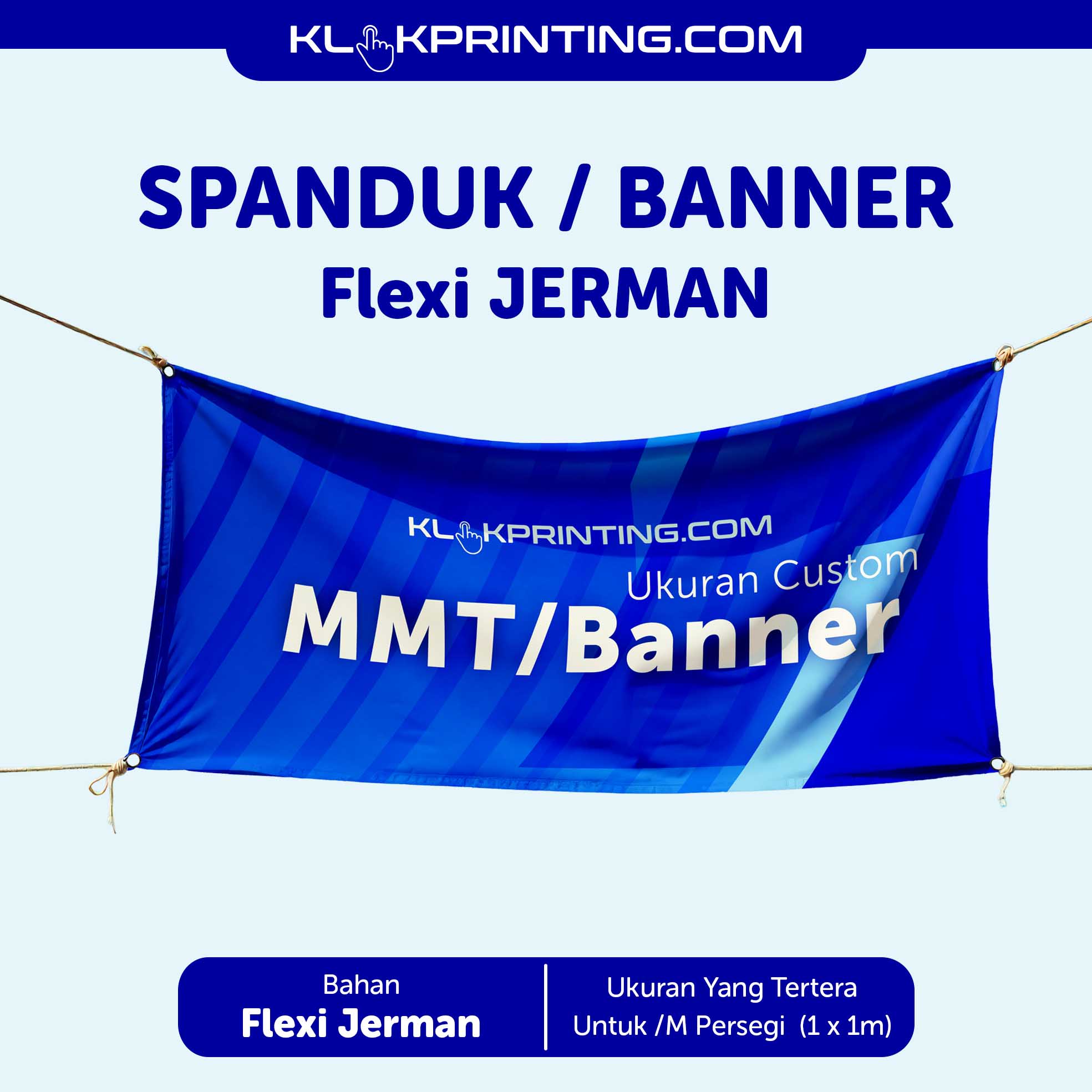 Spanduk banner jerman-B 440