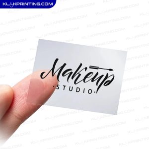 Stiker Transparan