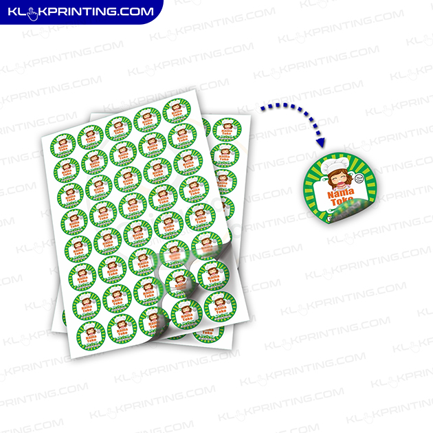 Stiker Transparan