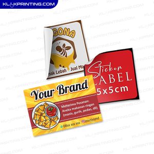 Stiker Vnyl Plastic