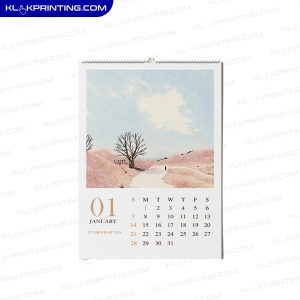 Kalender Dinding A3 1 lembar