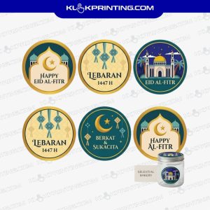Stiker Segel Toples Lebaran