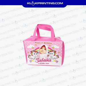 Tas Ulang Tahun uk. 30x10x40cm