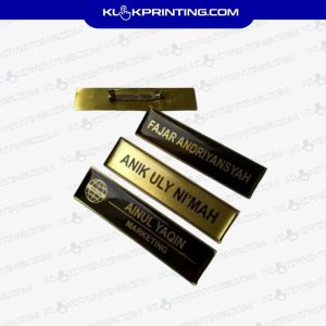 Name Tag Baju