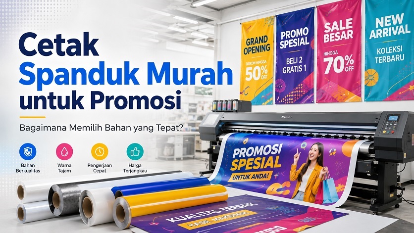 Cetak Spanduk Murah untuk Promosi
